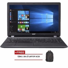 Laptop Acer Aspire E5-575G-39QW NX.GDWSV.005 15.6inch + Tặng 1 Ba lô laptop ACER – Hãng phân phối chính thức (Đen)