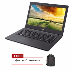 Laptop Acer Aspire ES1-432-C3C9 NX.GFSSV.005 N3350/2G/500GB/14HD/W10SL (Đen) + Tặng 1balo laptop ACER – Hãng phân phối chính thức