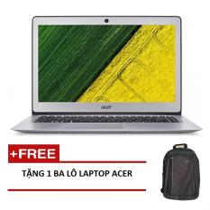 Laptop Acer Aspire SF314-52-39CV NX.GNUSV.007 i3-7130U/4G/256GSSD/W10SL/14FHD (Bạc) + Tặng 1balo laptop ACER – Hãng phân phối chính thức