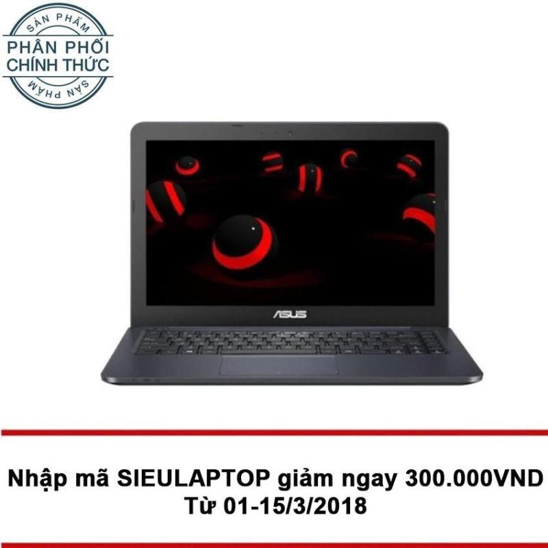 Laptop Asus E402NA-GA025T N4200 Ram 4G HDD 500G 14.0 HD Win 10 (Xanh đen) - Hãng phân phối chính thức