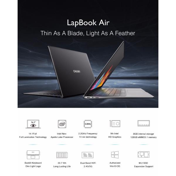 Bảng giá Laptop Chuwi Lapbook Air Phong Vũ