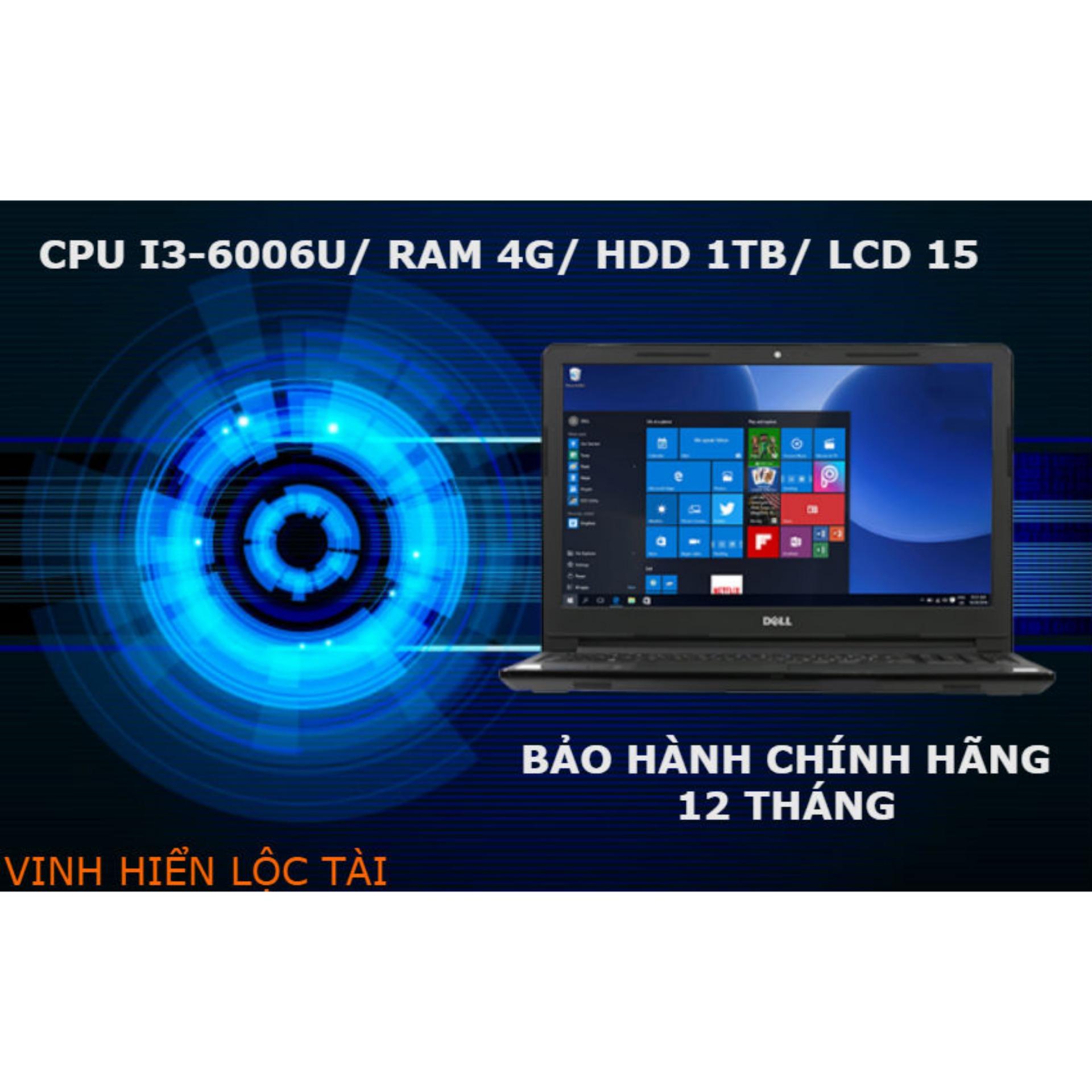 Laptop DELL INSPIRON N3567 N3567C 15.6 inch (Đen) - Hãng Phân phối chính thức