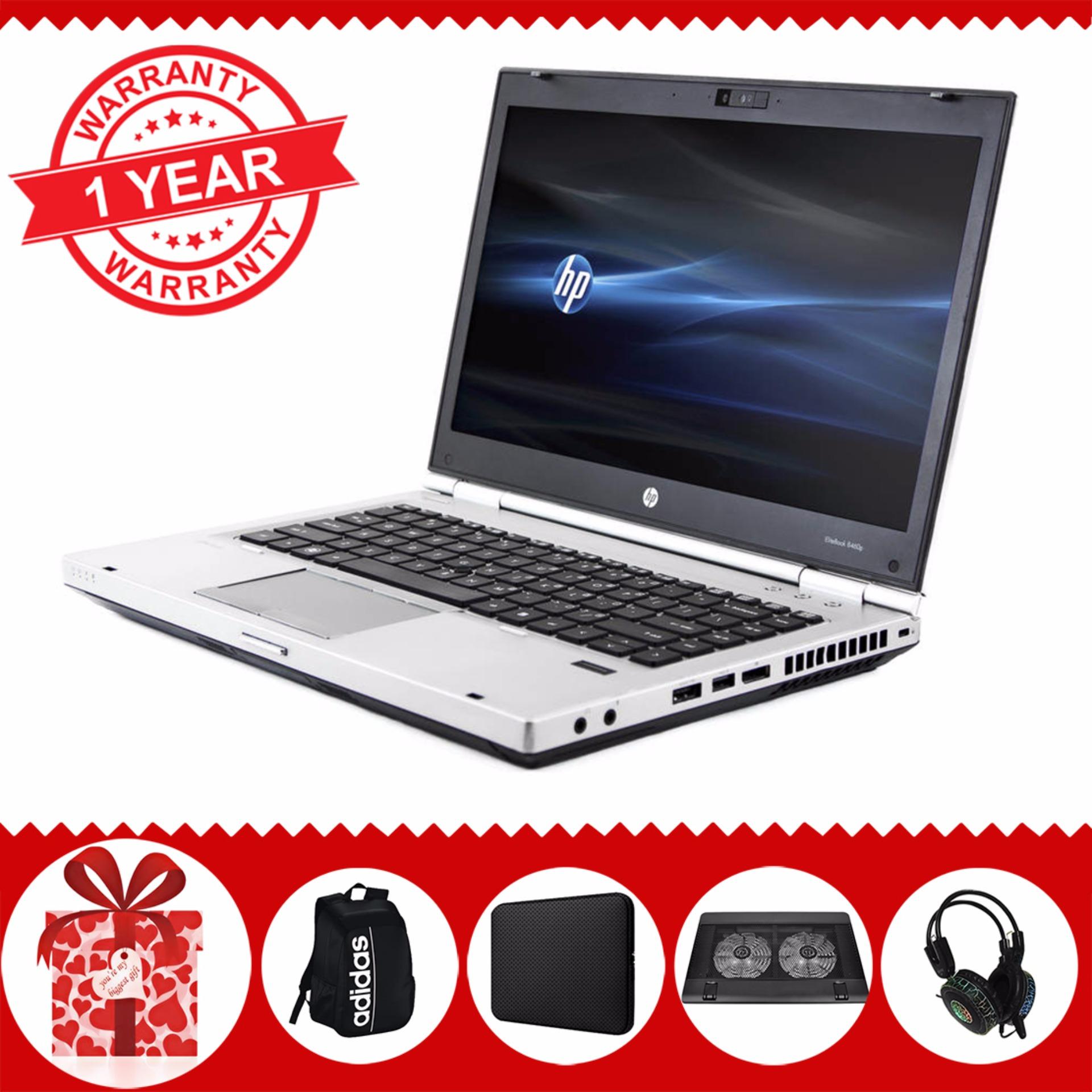 Laptop HP EliteBook 8460p( i5-2520M, 14inch, 8GB, SSD 120GB ) + Bộ Quà Tặng - Hàng Nhập Khẩu