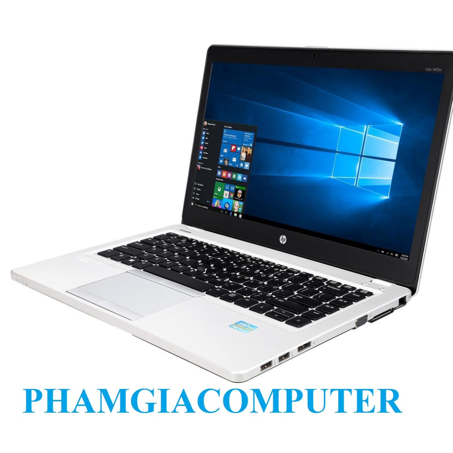 LAPTOP HP FOLIO 9470M Core i7 3667u Ram3 8G SSD 128G 14in Ultrabook siêu mỏng nhẹ 1.6Kg-Hàng nhập khẩu-Tặng Balo,...