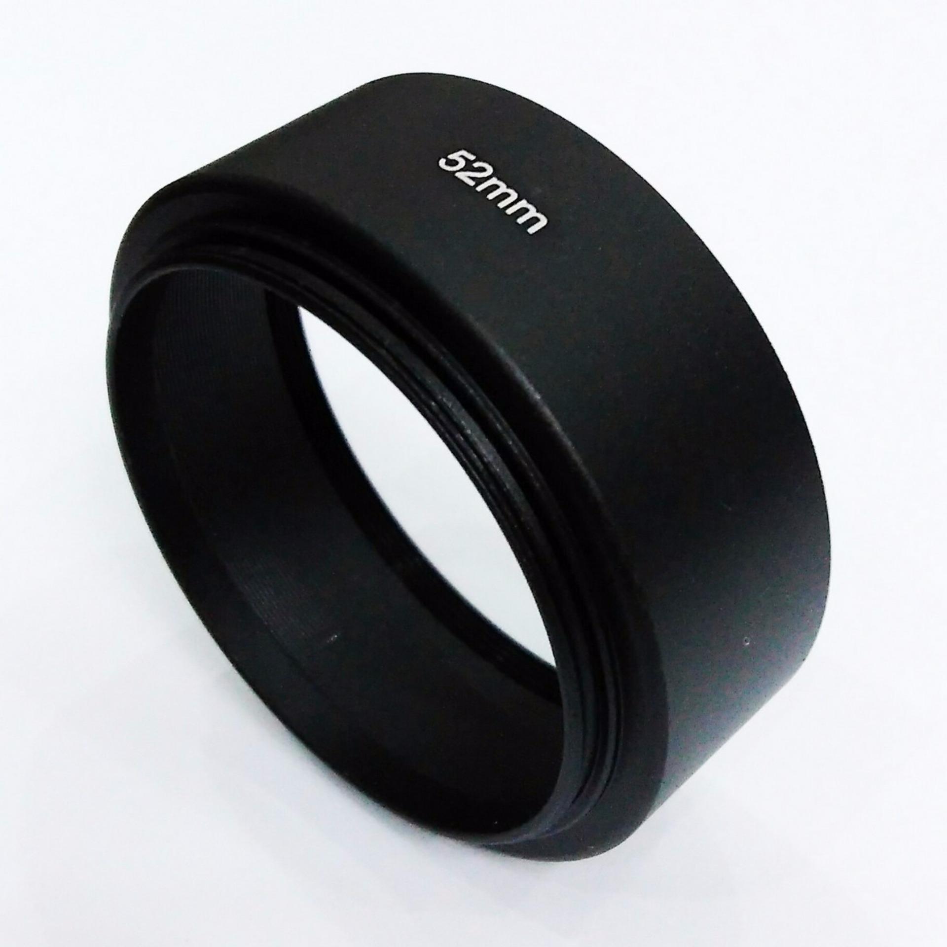 Lens hood kim loại size 52mm