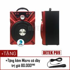 Loa Bluetooth Daile P88 (P89) tặng kèm micro có dây