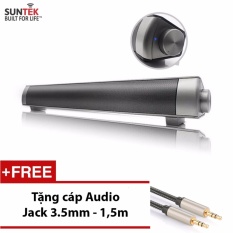 Đánh Giá Loa Bluetooth SUNTEK JHW – V361 (Xám) + Tặng kèm Cáp Audio Jack 3.5mm 2 đầu cao cấp trị giá 109000đ