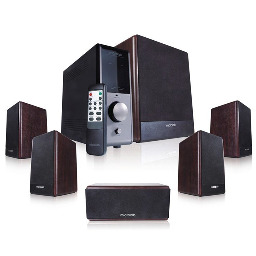 Hình ảnh Loa máy tính Microlab Finecone FC-730 -5.1 (Đen)