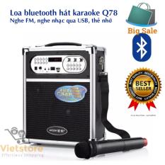 Cửa hàng bán Loa Nghe Nhac May Tinh Hay Nhat – Bán loa Daili AQ78KD1973, Loa Nghe Nhac Mp3 Mini – Loa Bluetooth Karaoke di động + Tặng Mic Không Dây Cao Cấp, Bảo hành uy tín 1 đổi 1 bởi Lazada