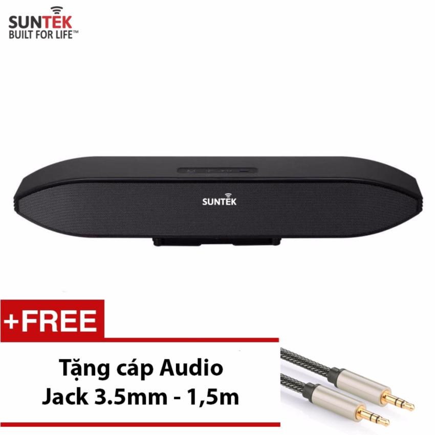 Hình ảnh Loa thanh SUNTEK 208S(Đen) +Tặng kèm Cáp Audio Jack 3.5mm 2 đầu cao cấp