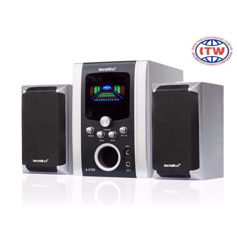 Bảng giá Loa thanh vi tính SoundMax A-2700/2.1 60W (Trắng) Phong Vũ