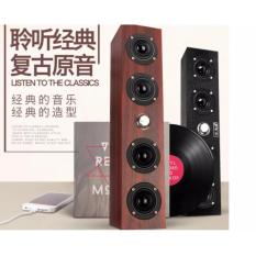 LOA VI TÍNH X11 HỔ TRỢ 4 LOA BASS, âm thanh Loa Bluetooth mini, loa di động giá rẻ hỗ trợ thẻ nhớ, FM, USB KING CROWN SC211, Loa bluetooth bọc thép mini Đức