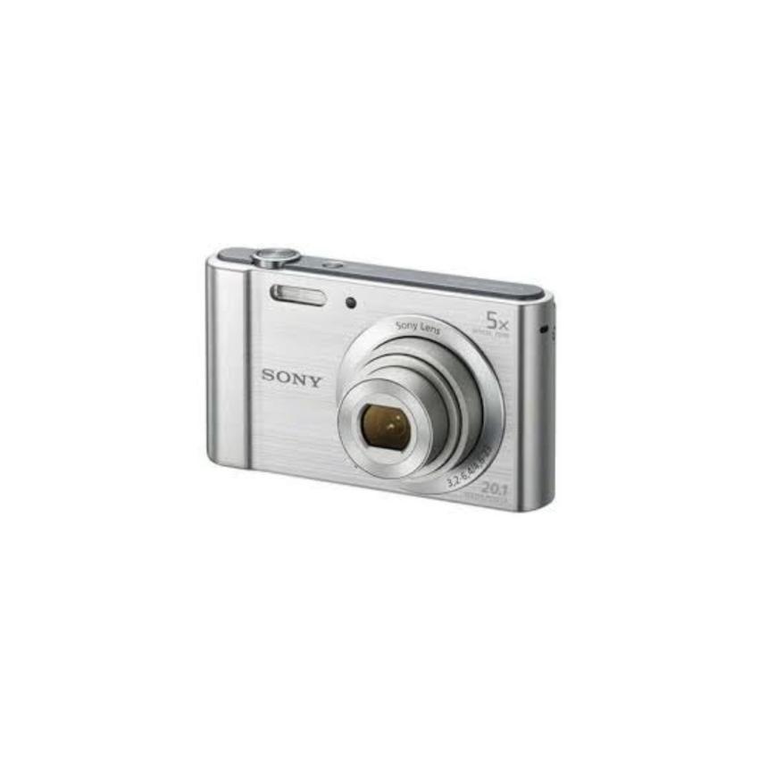 Máy ảnh KTS Sony Cyber-shot DSC-W800 20.1MP và Zoom quang 5x (bac)