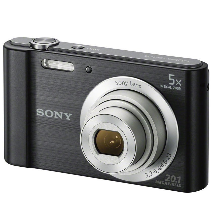 Máy ảnh KTS Sony DSC-W800BC E32 20.1MP và Zoom quang 5x (Đen)