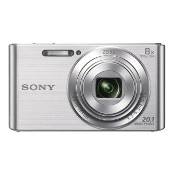 Máy ảnh KTS Sony DSC-W830/BC E32 20.1MP và Zoom quang 8x (Bạc)  