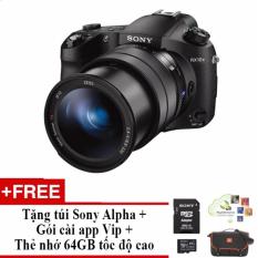 Giá Máy ảnh KTS Sony Rx10 mark III 20.1MP và zoom quang 25x (Đen) + Tặng 1 thẻ nhớ 64G 4K – 94mb/s Sony +1 túi Sony Alpha và 1 gói cài App VIP