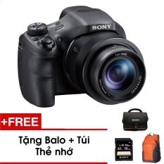 Máy ảnh kỹ thuật số HX350 với zoom quang học 50x (Đen) – Tặng thẻ nhớ – Túi – Balo du lịch Sony – Hàng phân phối chính hãng
