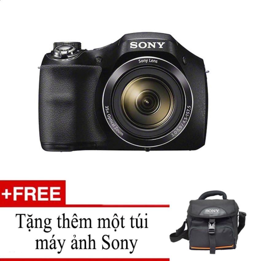 Máy ảnh kỹ thuật số siêu zoom Sony H400 (Đen)