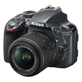 Máy ảnh Nikon D3300 24MP với Lens kit AF-S DX Nikkor 18 - 55m F3.5- 5.6G VR II (Đen)  