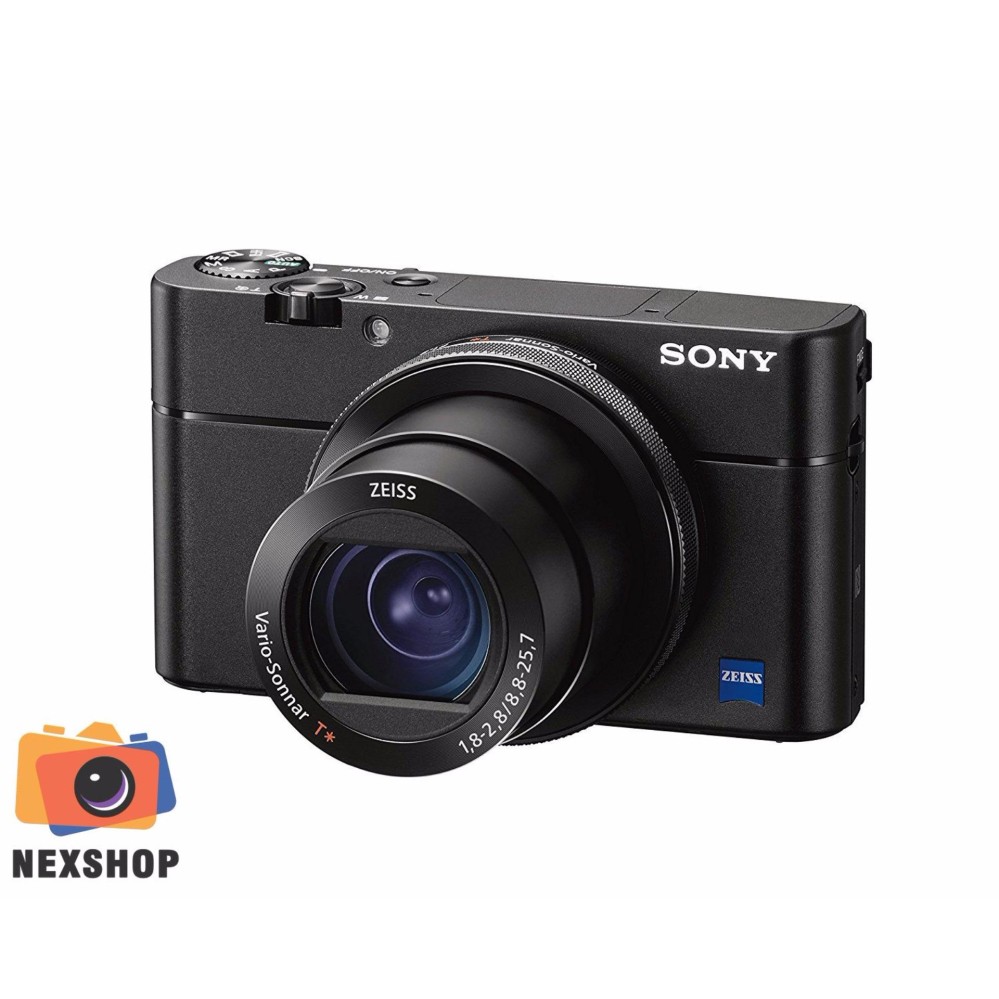 Máy ảnh Sony Cyber-shot RX100 mark V với cảm biến loại 1.0 - Màu đen - Hàng phân phối chính...