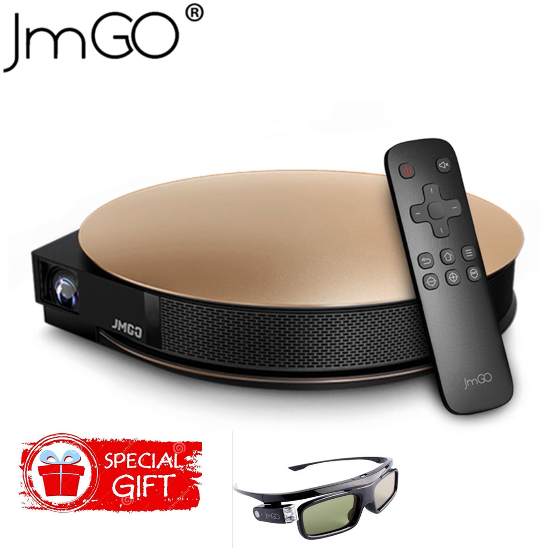 Máy chiếu thông minh JMGO G3 Pro (2017) FullHD - Hỗ trợ 4K, 3D, Android + tặng kính 3D JMGO