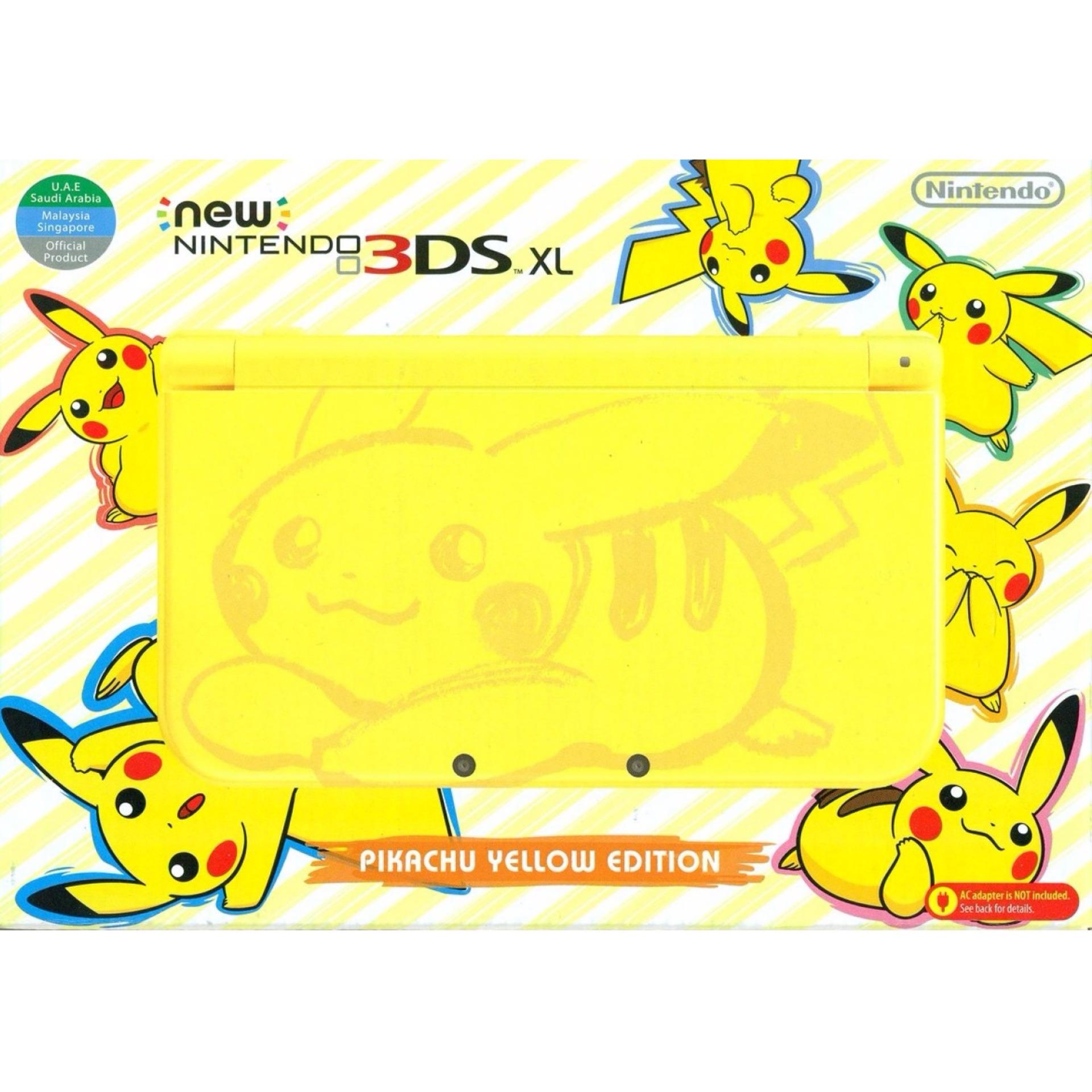 Máy Chơi Game Nintendo New 3DS XL Pikachu và Thẻ nhớ 32G (Hacked English)