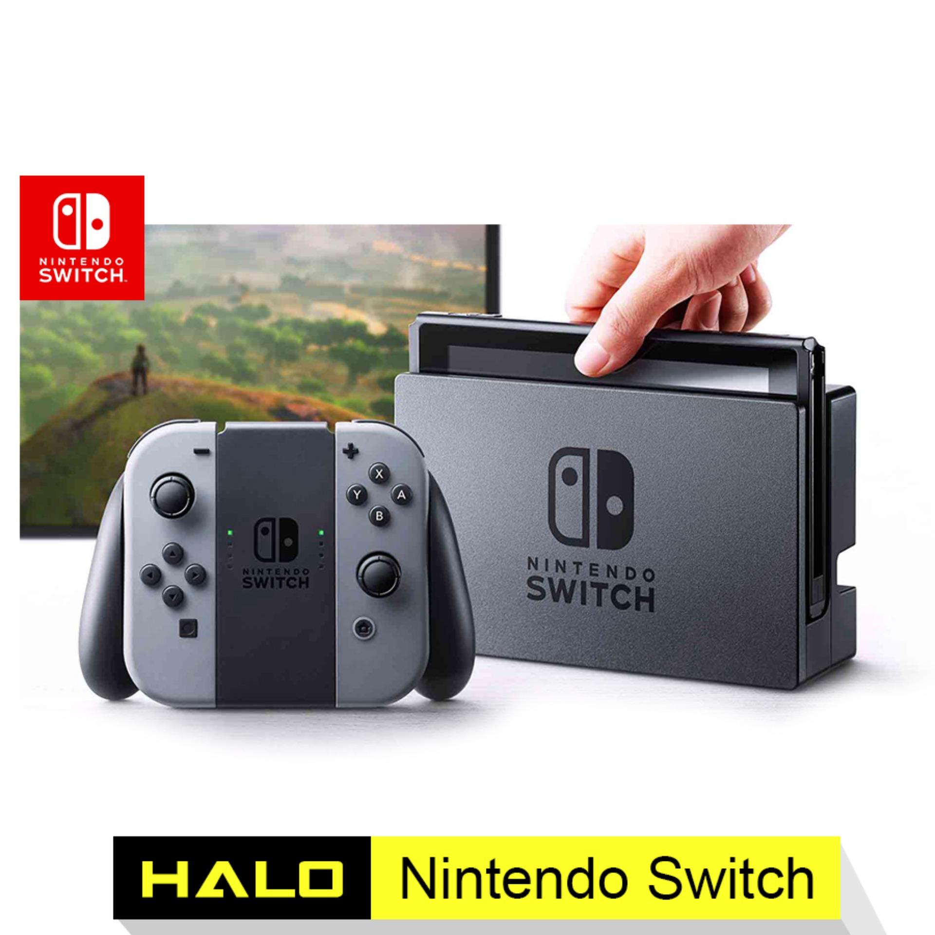 Máy Chơi Game Nintendo Switch With Gray Joy-Con (Xám)