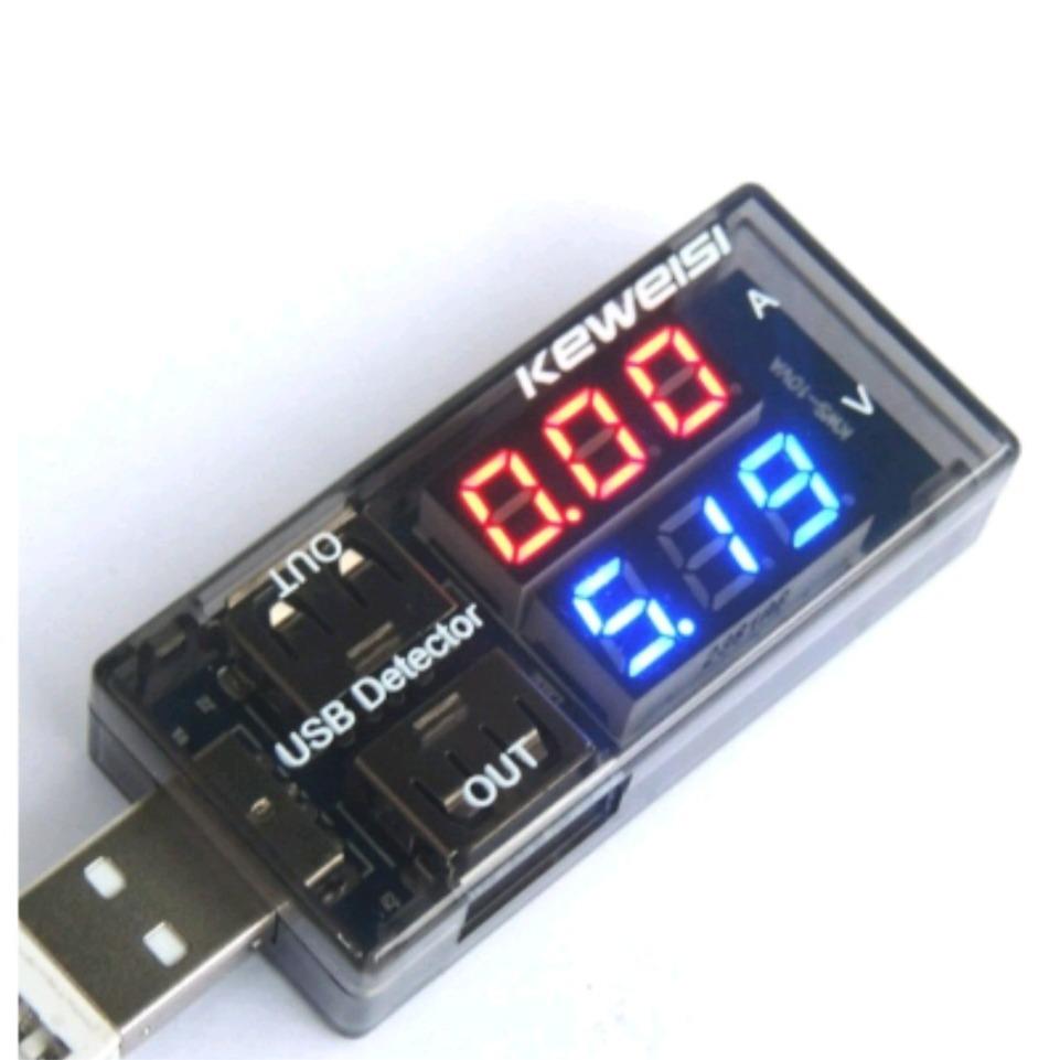 Máy đo điện áp dòng điện sạc USB - Intl