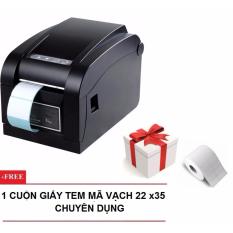 Máy In Tem Mã Vạch Xprinter XP-350B Tặng 1 Cuộn Giấy In Tem Mã Vạch Chuyên Dụng