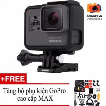 Máy quay hành trình Actioncam GoPro HERO5 Black + Tặng Bộ phụ kiện GoPro/ ActionCam MAX cao cấp  