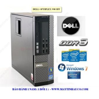 Máy tính để bàn Dell optiplex 990 Core i3 RAM 4GB HDD 500GB - Hàng nhập khẩu (Xám)  