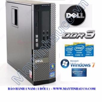 Máy tính để bàn Dell optiplex 990 Core i7 RAM 4GB HDD 500GB - Hàng nhập khẩu (Xám)  