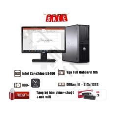 Chỗ nào bán Máy tính để bàn đồng bộ Dell Optiplex 780 E8400, RAM 4GB, HDD 500GB, màn hình 18.5 inch, hàng nhập khẩu + tặng bộ bàn phím, chuột, usb wifi.