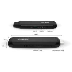 Máy tính mini Asus Vivo Stick TS-10 Intel Atom X5 Z8350, 2GB Ram, 32GB, Win 10 Home – Hãng phân phối chính thức