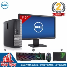 Máy vi tính chơiGame Dell OptiPlex 790 SFF + Màn hình Dell 19.5inch (Core i3-2100, Ram 8GB, VGA GT 1030 LP 2GB, HDD2TB) + Quà Tặng – Hàng Nhập Khẩu
