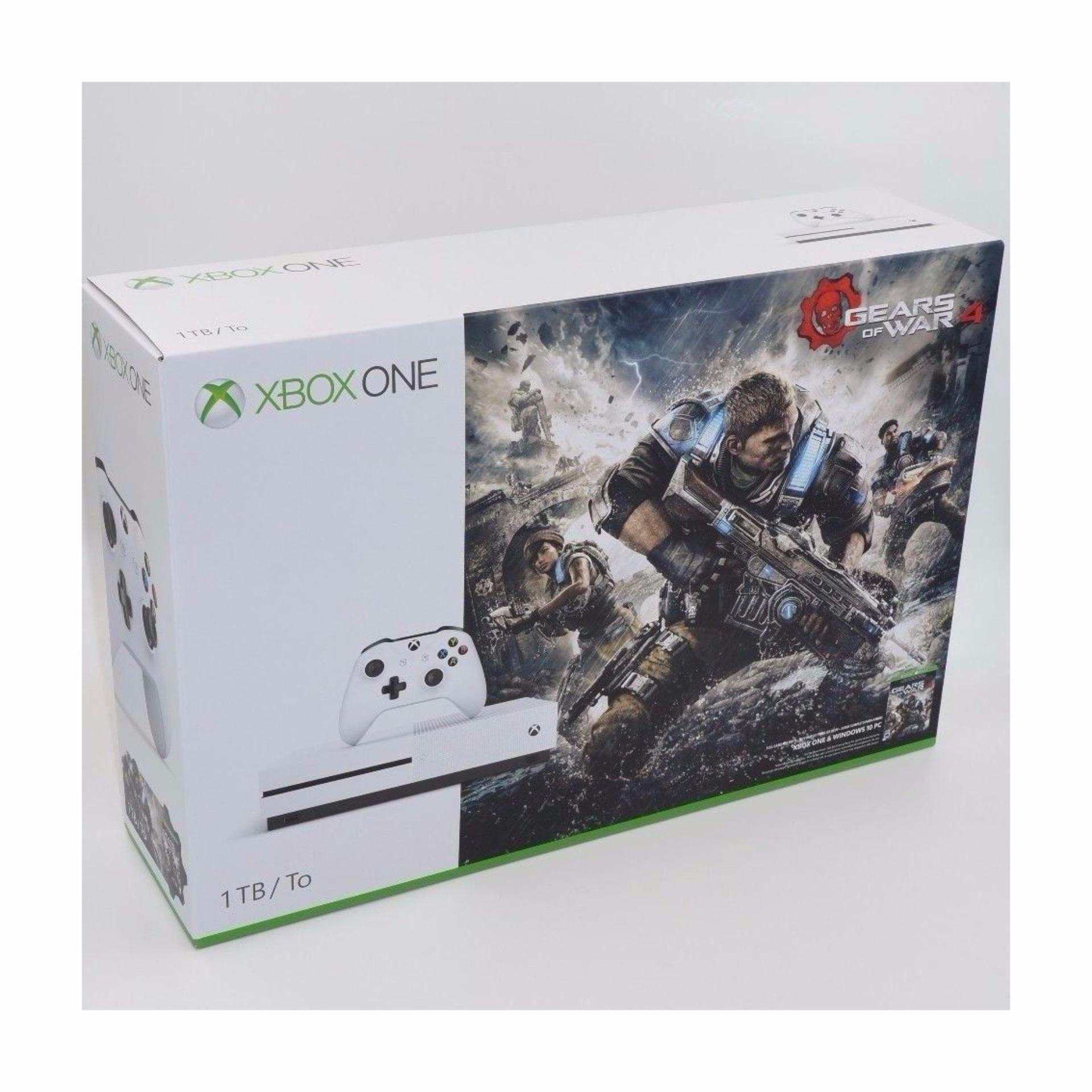 Máy Xbox One S 1TB Console - Gears of War 4 Bundle (hàng US nhập khẩu)