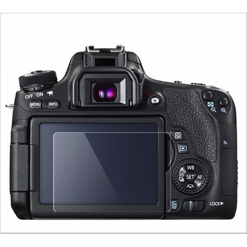 Miếng dán màn hình cường lực cho máy ảnh Canon 800D