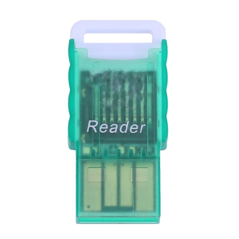 Bảng giá Mini Portable Micro SD to USB 2.0 TF Memory Card Adapter Reader(Green) - intl Phong Vũ