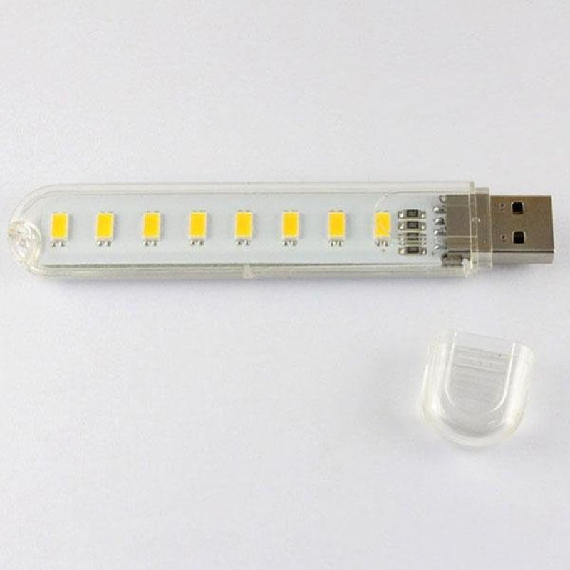 Bảng giá Mini USB LED Beads Lamp Night Light For Computer Portable White/Warmwhite - intl Phong Vũ