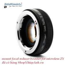 mount focal reducer booster ZhongYi for M4/3