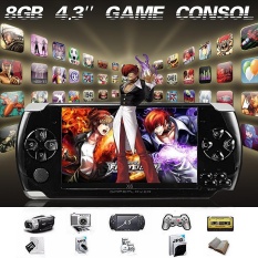New 4.3inch Screen 8G 32 Bit Portable Handheld Game Console 1000+ Games Built-in Black – intl