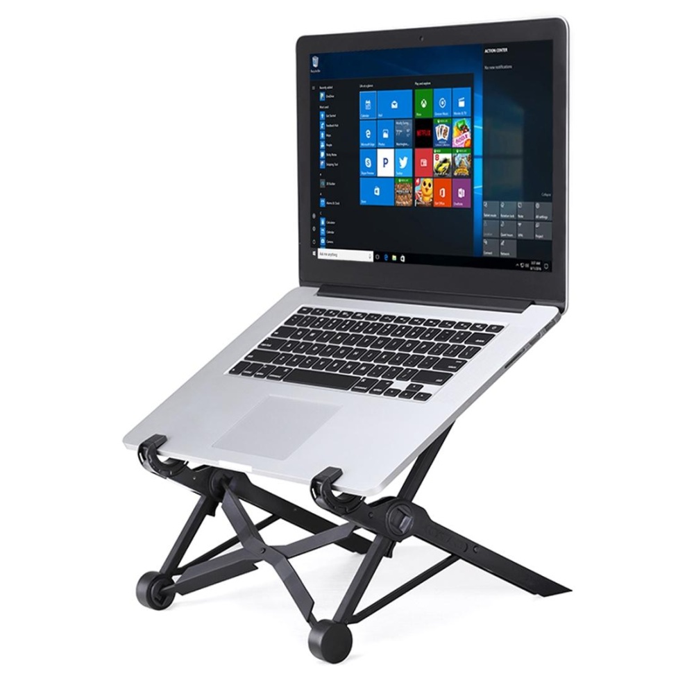 NEXSTAND Portable Adjustable Foldable Desk Holder Stand for Laptop / Notebook, Suitable for: More than 11.6 inch(Black) - intl