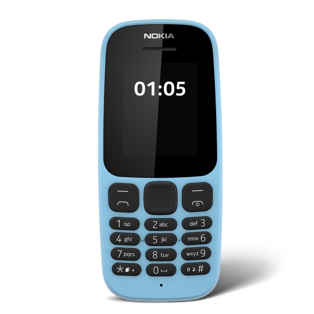 Nokia 105 1Sim (2017) Blue Hàng chính hãng