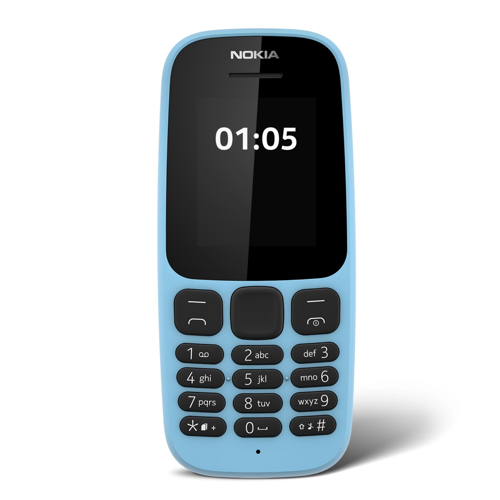 Nokia 105 Dual Sim (2017) Blue Hãng phân phối chính thức