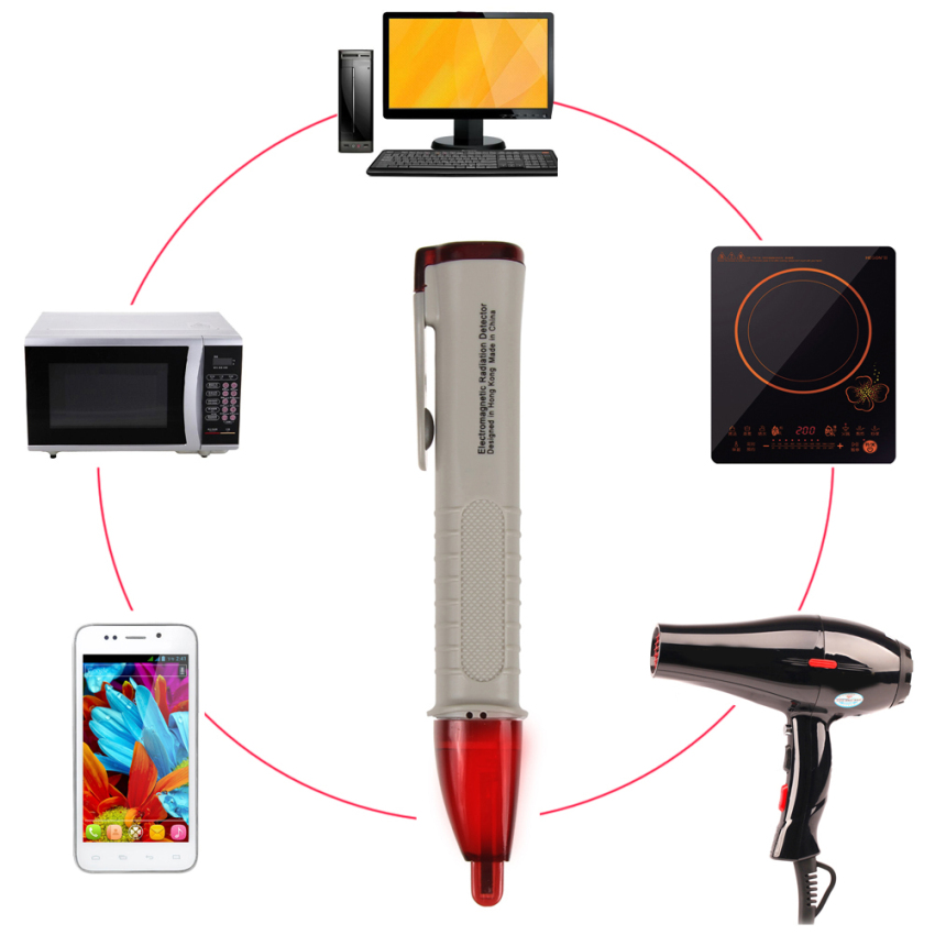 Noncontact High Sensitive Electromagnetic Radiation Detector Pen - intl .