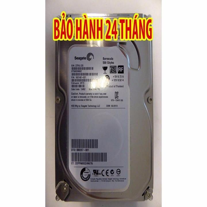 Ổ cứng HDD Seagate 500GB 7200 RPM PT (Tặng Giá ĐT Heo xinh, Lưỡi Dorco)