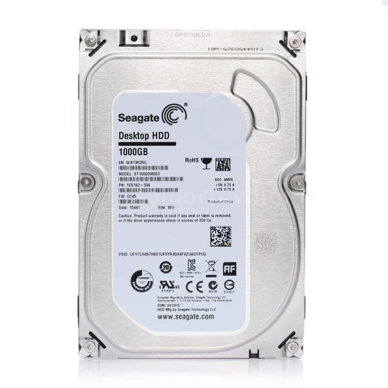 Bảng giá Ổ cứng Seagate Desktop HDD 1TB Phong Vũ