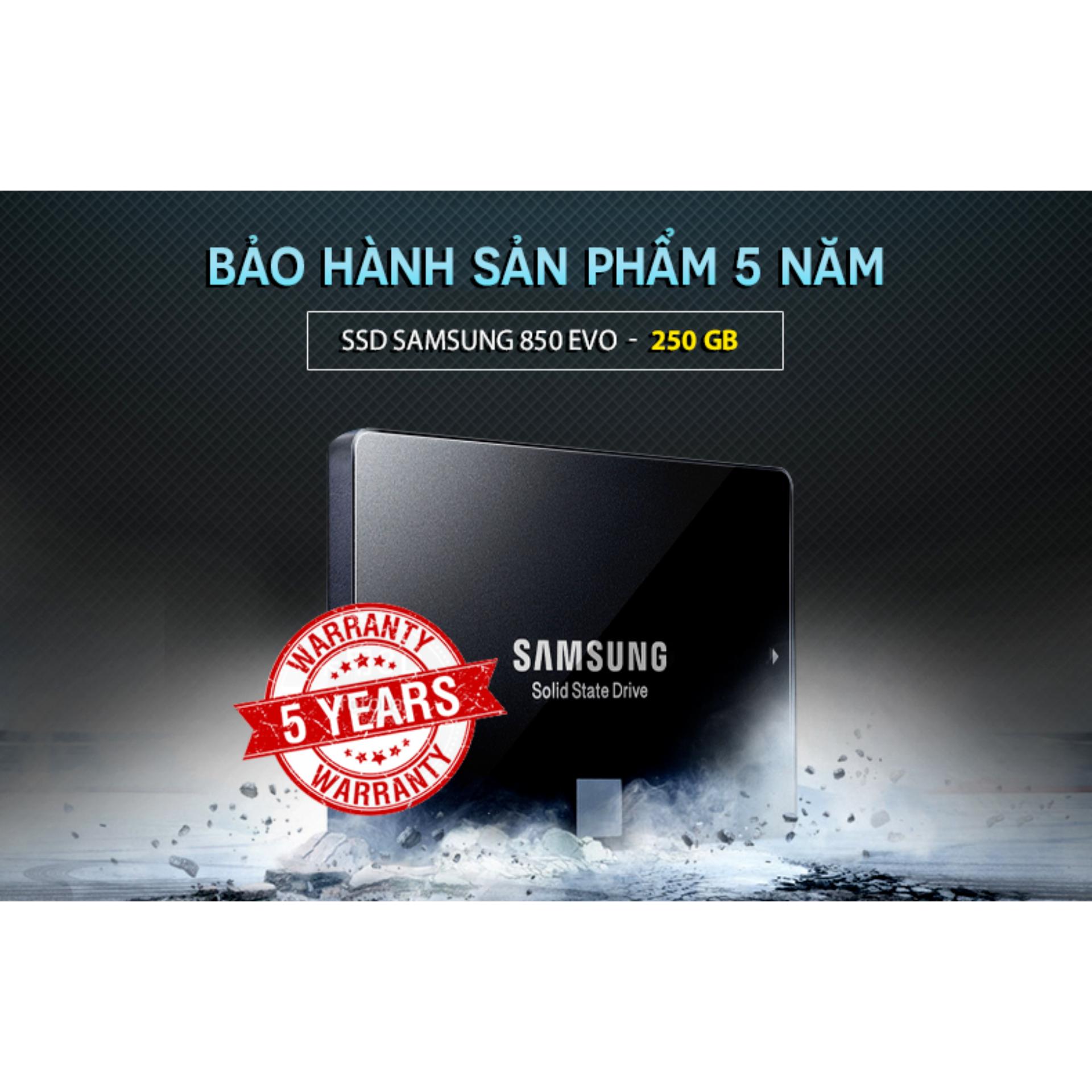 Ổ cứng SSD Samsung 850 EVO Dung lượng 250GB