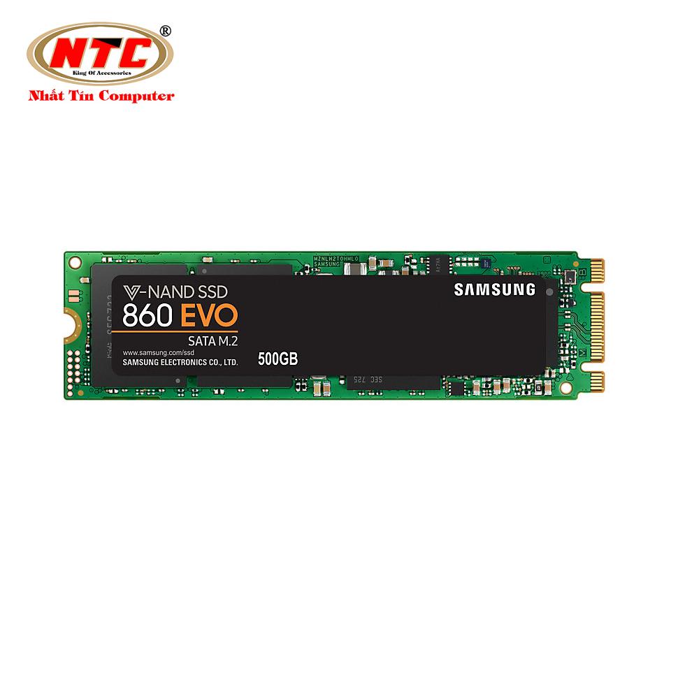 Ổ Cứng SSD Samsung 860 EVO 500gb M2 SATA (Đen)