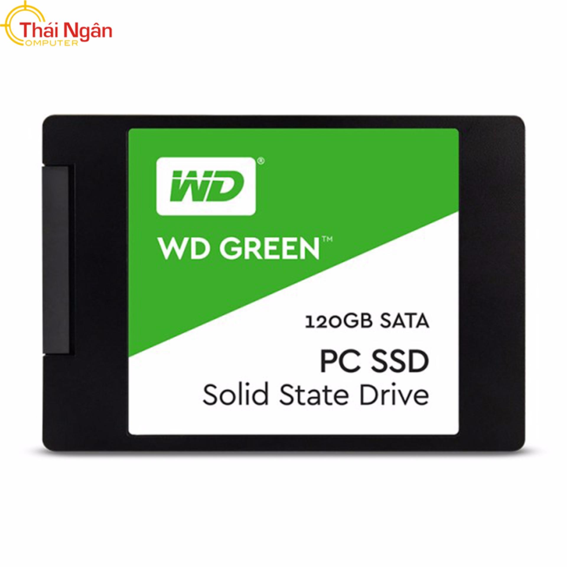 Ổ cứng SSD WD GREEN 120GB SATA III - WDS120G2G0A